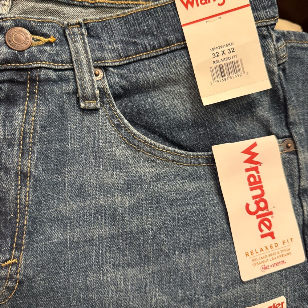 Wrangler Relaxed Fit Denim Jeans